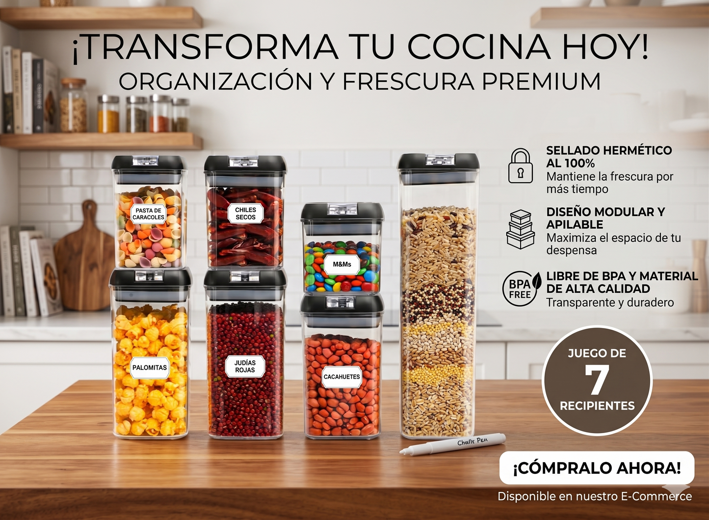 Organizadores para despensa