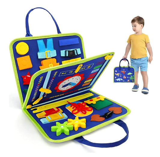 Libro interactivo de aprendizaje Montessori