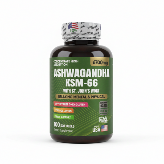 Ashwaganda de alta concentración y máxima absorción.