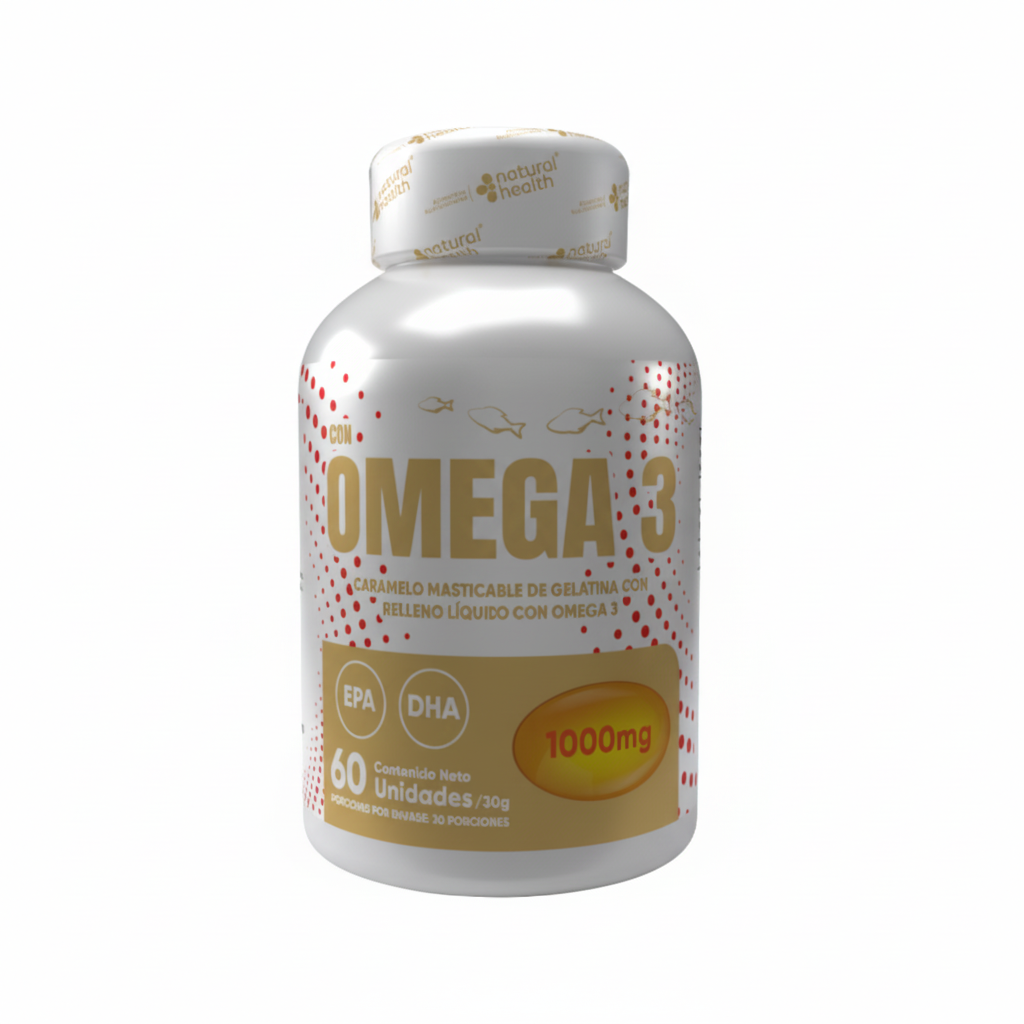 Omega 3 Natural Health 60 Und Energía