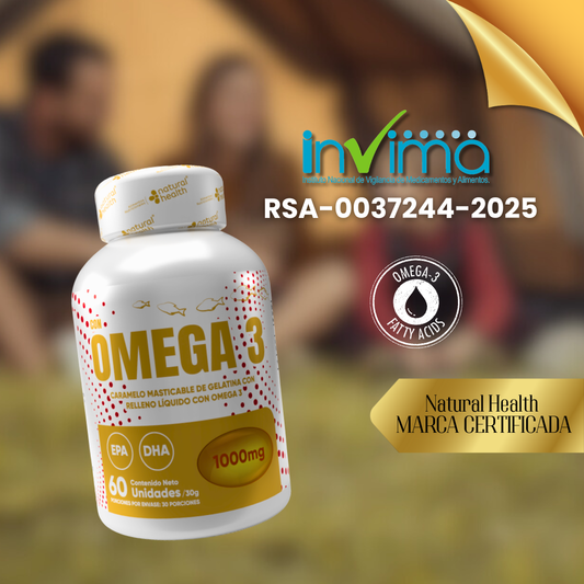 Omega 3 Natural Health 60 Und Energía