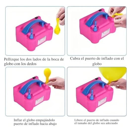 Inflador eléctrico de bombas